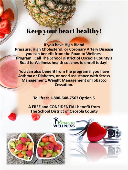 Road to Wellness flyer